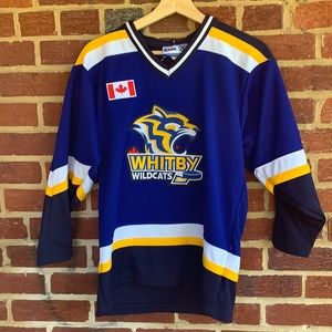 Kobe Whitney Wildcats Youth sz M Hockey Jersey Canada